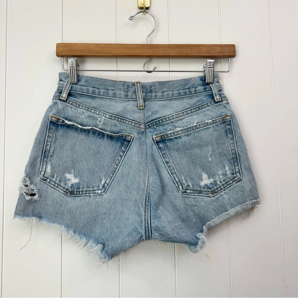AGOLDE Parker Vintage Cut Off Shorts in Swapmeet Size 26 waist